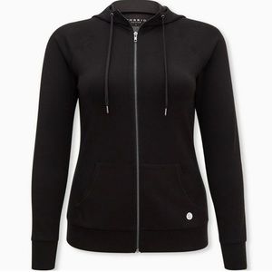 Torrid Active Cupro Zip Up Hoodie Size 2